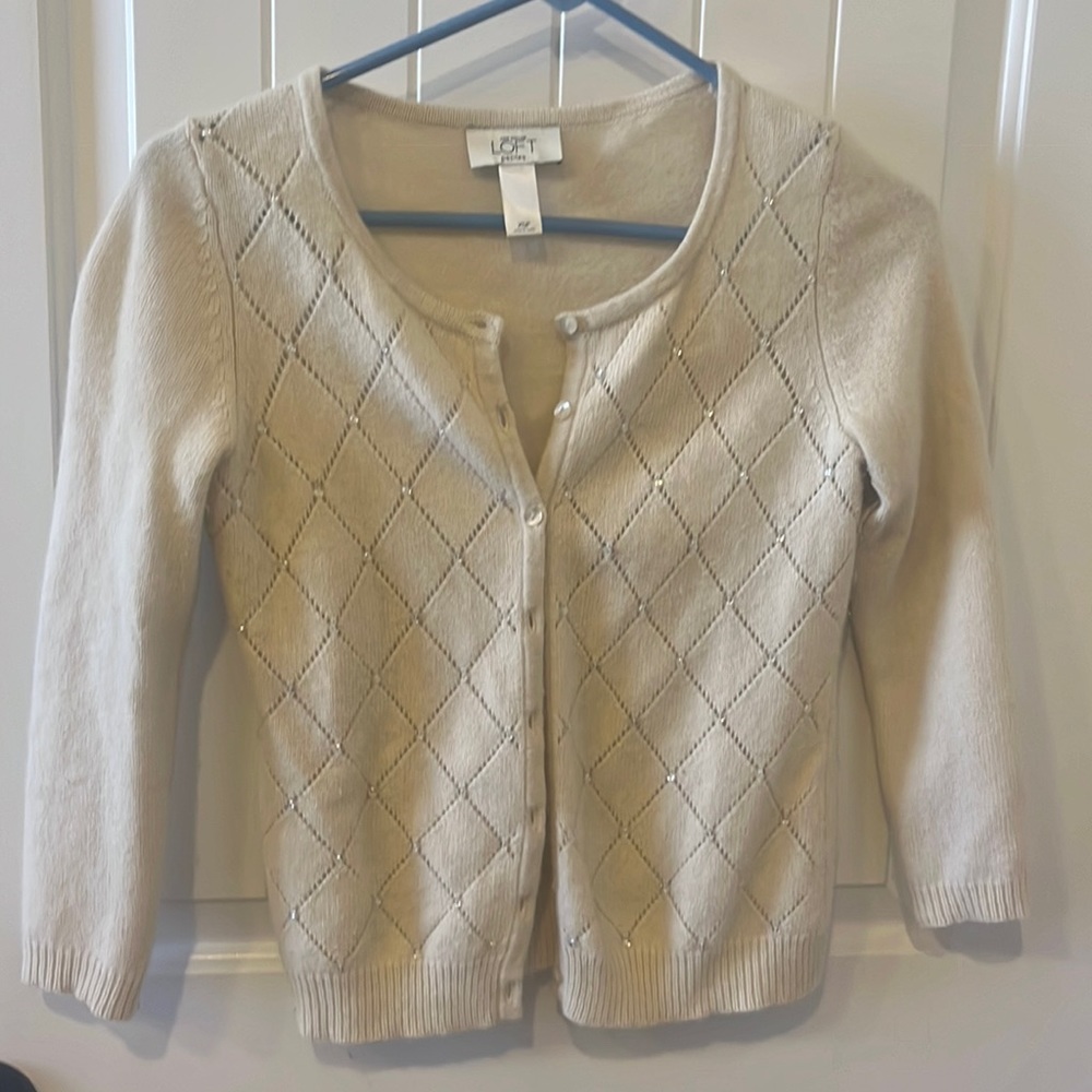 Ann Taylor Loft wool cardigan